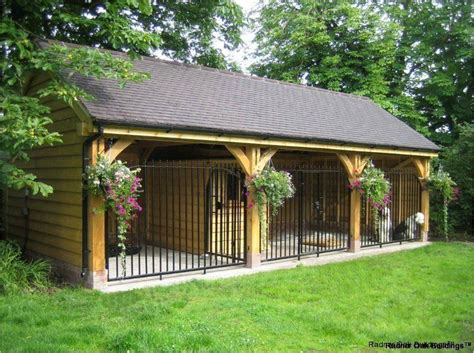 Oak Framed Garages And Outbuildings Radnor Oak Buildings™ Dog Kennel