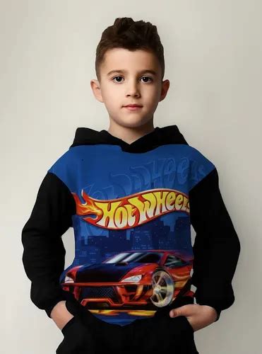 Blusa Moletom Hot Wheels Infantil Parcelamento Sem Juros