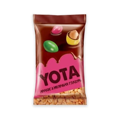 Драже Yota арахис в молочной глазури 40 г - купить по лучшей цене в ...