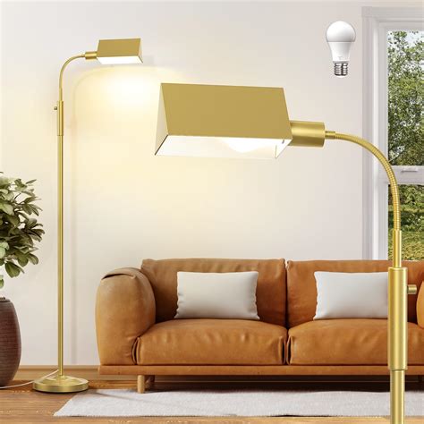 Cnxin Stepless Dimmable Floor Lamp Modern Reading Floor Lamp With