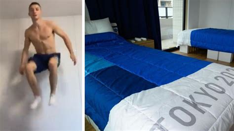 Tokyo Olympics Anti Sex Bed Myth Debunked Athlete Reaction Rhys Mcclenaghan