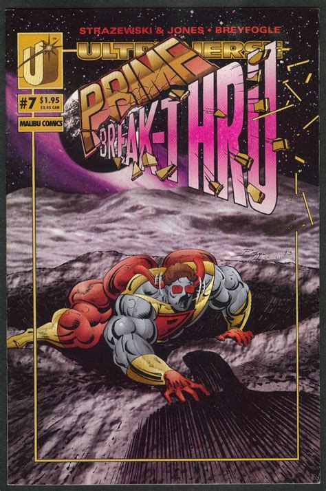 Prime 3 Malibu Comic Book 12 1993 Ultraverse Break Thru