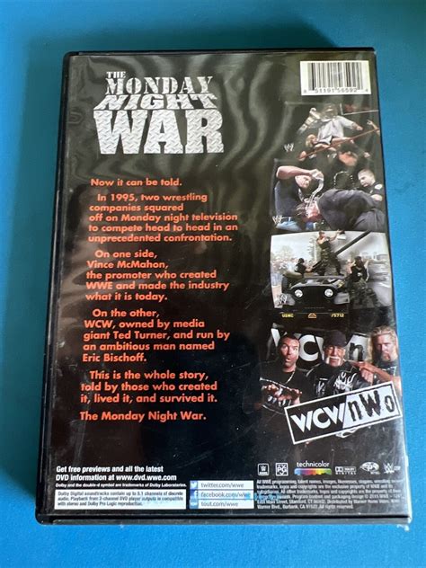 The Monday Night War Wwe Raw Vs Wcw Nitro Dvd Very Good