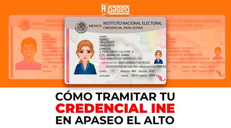 C Mo Tramitar Credencial Para Votar Ine En Apaseo El Alto Gu A De