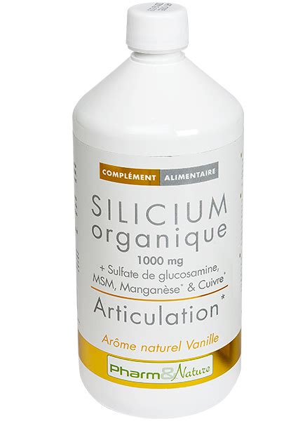 Silicium Organique Articulation Pharm Nature