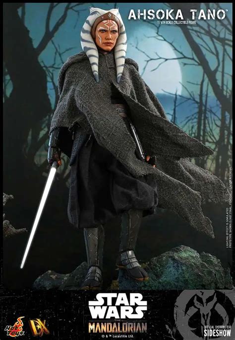 Star Wars The Mandalorian Ahsoka Tano 16 Collectible Figure Hot Toys ToyWiz