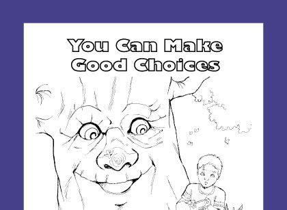 Making Good Choices Coloring Pages