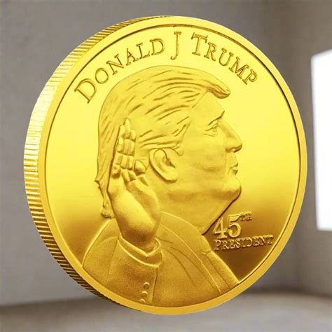 Donald Trump Gold Coin - Round