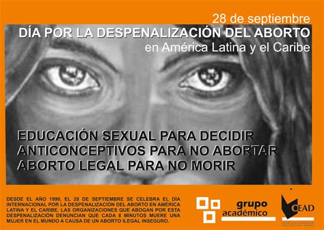 Grupo Academico 28 de septiembre Día por la Despenalización del Aborto en América Latina y el