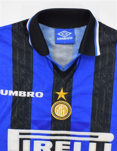 1997-98 INTER MILAN *RONALDO* SHIRT L Football / Soccer \ European ...