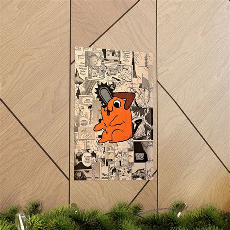 Chainsaw Man Anime Poster Japanese Manga Art Print Wall Decor Anime