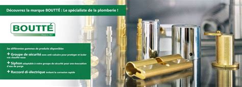 BOUTTE - Groupe de sécurité chauffe-eau - Comptoir des Pros