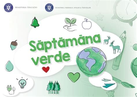 Programul Săptămâna verde în școli Ce activități pot organiza