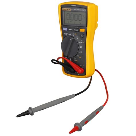 Fluke 117 Trms Auto Ranging Digital Multimeter With Non Contact Voltage Fluke 117 Cef