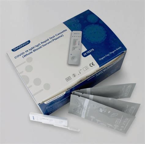 COVID 19新冠病毒快速诊断套装 Diagnox Health IgG免疫球蛋白G 免疫球蛋白M SARS COV 2