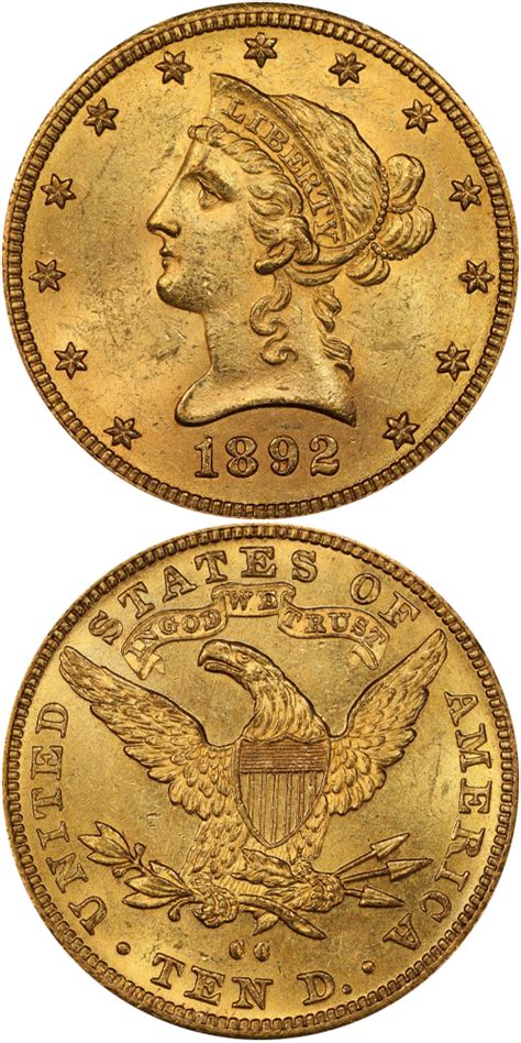 What Is The Value Of An 1892 Cc Liberty Head Eagle