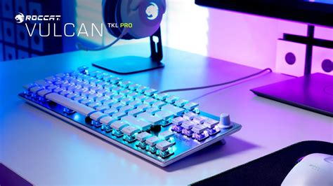 Roccat Vulcan Tkl Pro Comes In Arctic White