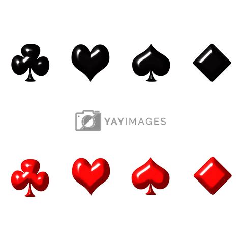 Карточные масти картинки - 43 фото