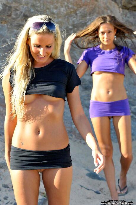 Bikini Pleasure Teenage Miss In Lesbian Fun Scene