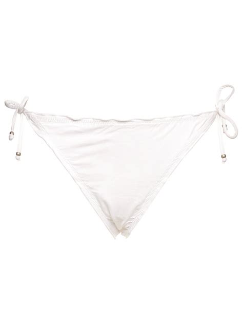 Rétro classique Banana Moon Bas de bikini Luma Colorsun 17D10 Blanc Couleur Blanc Mode de