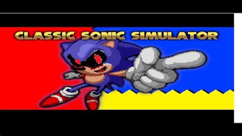 Roblox Classic Sonic Simulator Css Sonic Exe Demo Cutscene YouTube