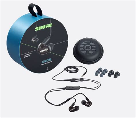 Shure Aonic 215 Sound Isolating™ Earphones Brick And Mortar Music