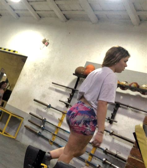 Sexy Ass In Gym Shorts Spandex Leggings Yoga Pants Forum