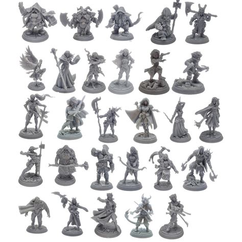 Rpg De Mesa D&d - MINIATURA RPG DE MESA PAPEL COMPATIVEL D&D TORMENTA 20 T20 | Shopee Brasil
