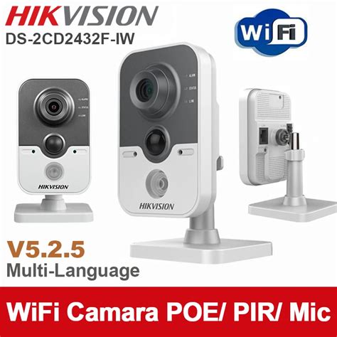 Hikvision DS 2CD2432F IW 3MP W POE IP Network Camera Built In