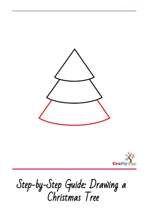 How To Draw A Christmas Tree Step By Step Tutorial Craftythinking