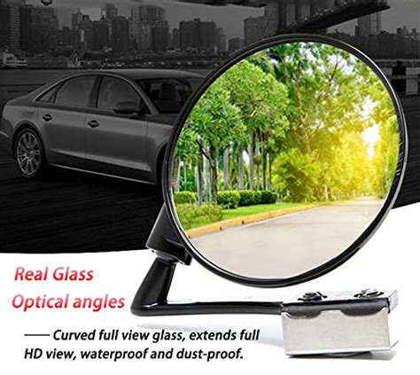 Snapklik Blind Spot Mirrors 2 Pack 360 Degree Adjustable HD