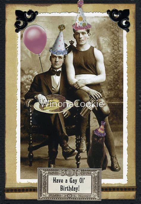 A Gay Birthday By WinonaCookie Redbubble