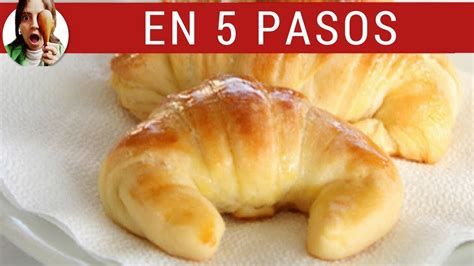 Medialunas De Manteca Caseras Cómo Hacer Croissants Youtube