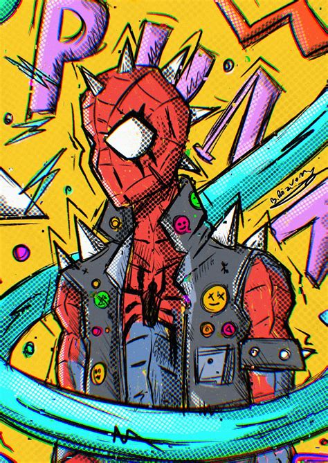 Artstation Spider Punk