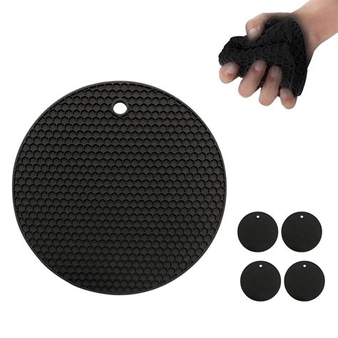 Tohuu Trivets For Hot Pots Heat And Slip Resistant Hot Dishes Holder Durable Kitchen Potholders