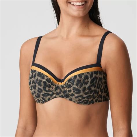 Prima Donna Swim Kiribati Bikini Top Golden Safari Elegance Lingerie