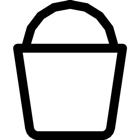 Bucket Vector Svg Icon Svg Repo