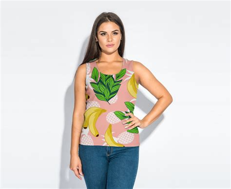 Brunette Lady Wearing T Shirt Mockup Mockup World