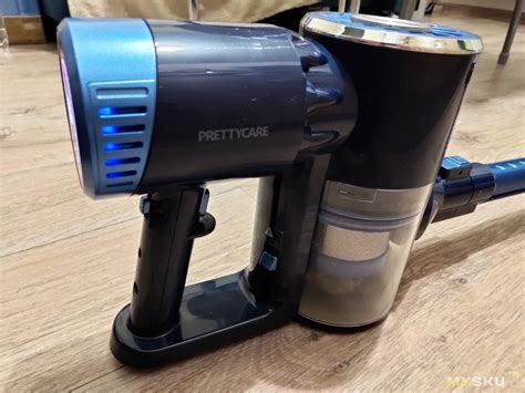 Обзор беспроводного пылесоса PRETTYCARE P3