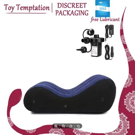 Toy Temptation Big Size Inflatable Sex Position Sofa Portable Sofa With Free Electric Pump For
