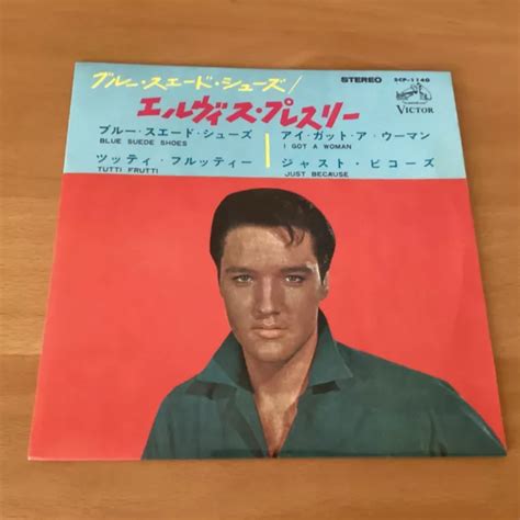 Japan 7 Inch Elvis Presley Blue Suede Shoes Scp 1140 Eur 4255