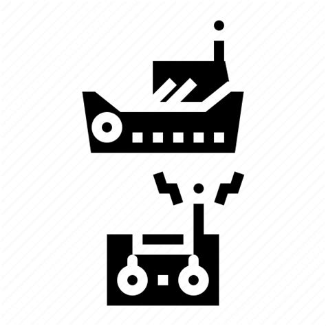 Boat Control Remote Ship Icon