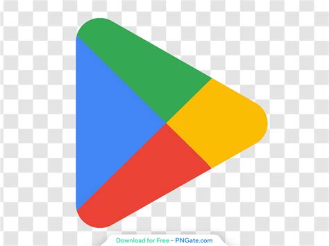 google play store logo main icon high quality  png  pngate