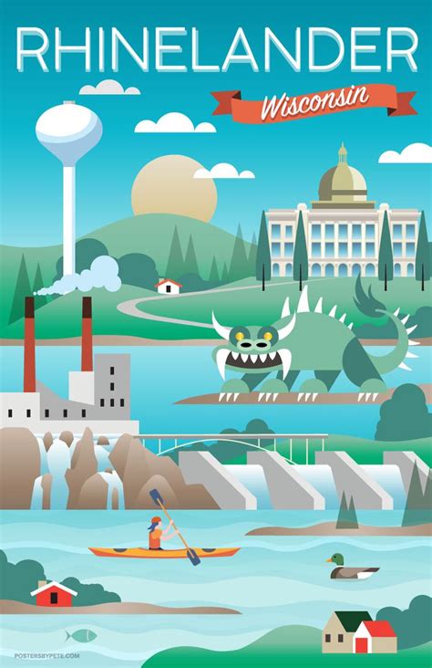 Rhinelander Wi Poster