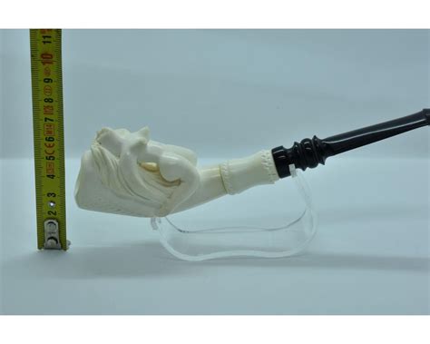 Naked Lady Pipe Horn Pipe Big Boobs Pipe Meerschaum Pipe Straight Stem Pipe Handmade Pipe