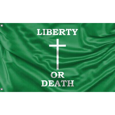 Liberty or Death Flag Unique Design, 3x5 Ft / 90x150 cm size, EU Made ...