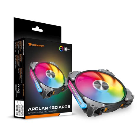 Cougar Apolar Argb Single Pack Cooling Fans Cougar