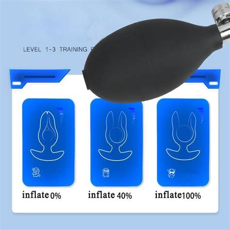 Wireless Anal Vibrator Inflatable Dilator Prostate Massage Buttplug G Spot Dildo EBay