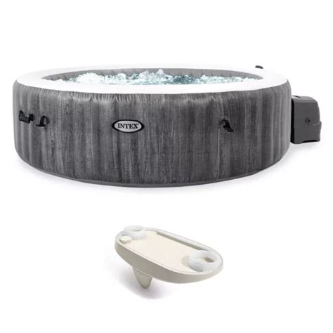 INTEX PURESPA PLUS Inflatable Hot Tub Intex Tray Accessory W LED Light Strip EUR