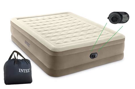 מזרון זוגי מתנפח משאבה מובנית INTEX 64428 Deluxe ישירות מהיבואן Z-ZOL.CO.IL